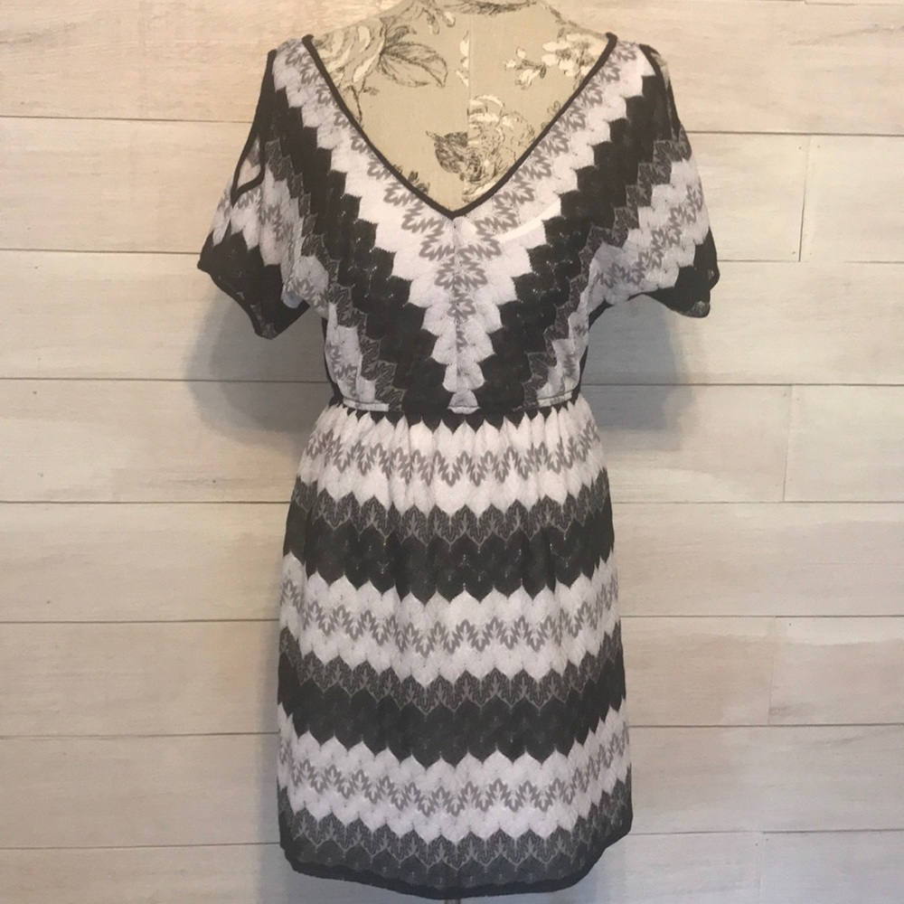 Lily Rose Black White Dress M